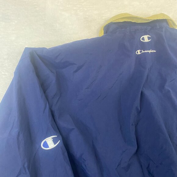 Notre Dame Exclusively Tailored Team Issued Embroidered Champion Jacket Men's L - Picture 11 of 14